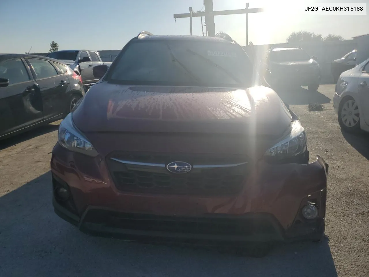 2019 Subaru Crosstrek Premium VIN: JF2GTAEC0KH315188 Lot: 70180154