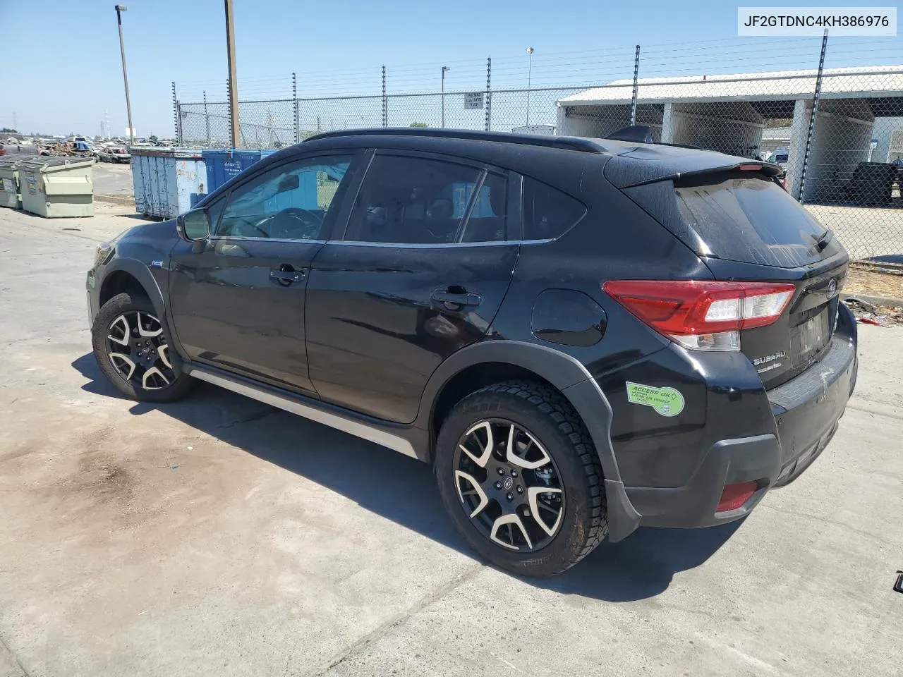 JF2GTDNC4KH386976 2019 Subaru Crosstrek Limited