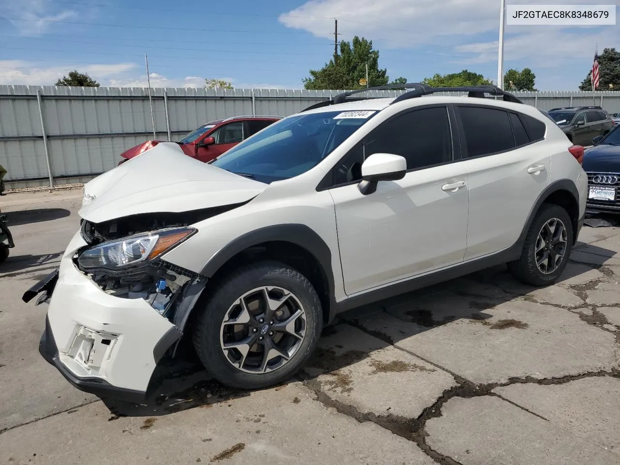 2019 Subaru Crosstrek Premium VIN: JF2GTAEC8K8348679 Lot: 70282344