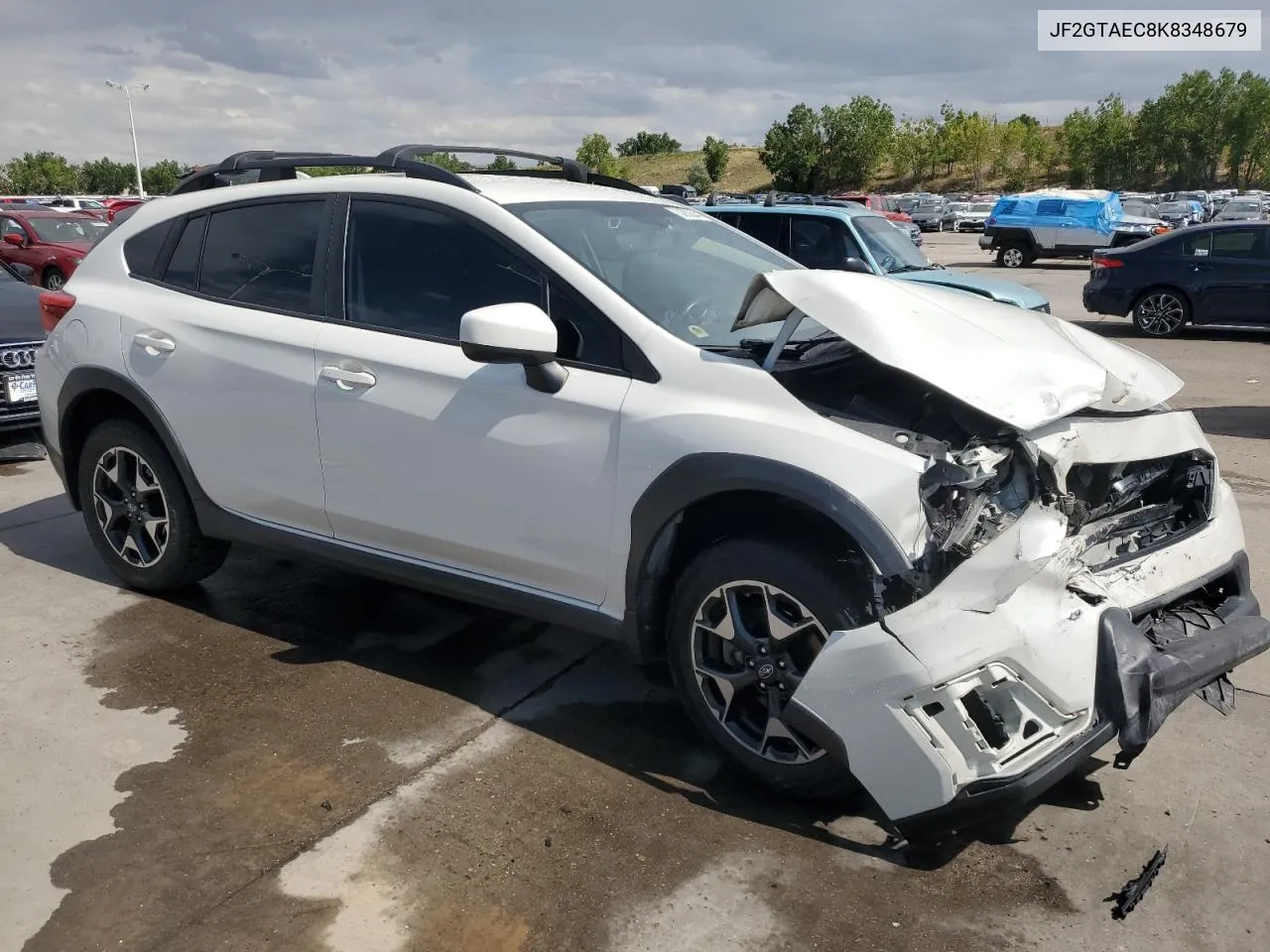 2019 Subaru Crosstrek Premium VIN: JF2GTAEC8K8348679 Lot: 70282344