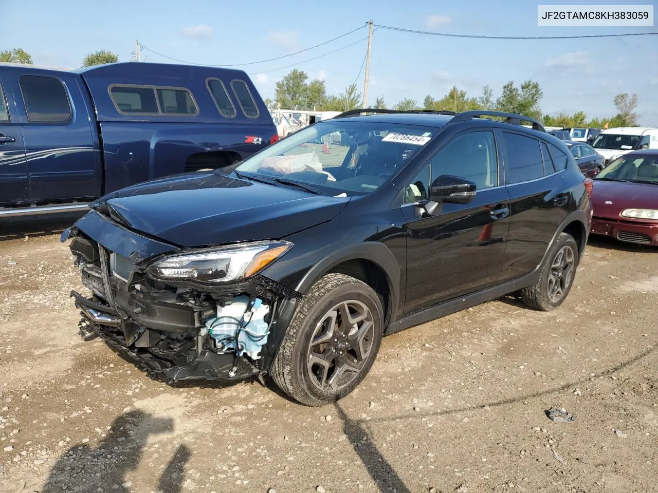 2019 Subaru Crosstrek Limited VIN: JF2GTAMC8KH383059 Lot: 70286454