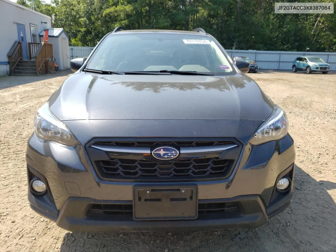 2019 Subaru Crosstrek Premium VIN: JF2GTACC3K8387084 Lot: 70319754