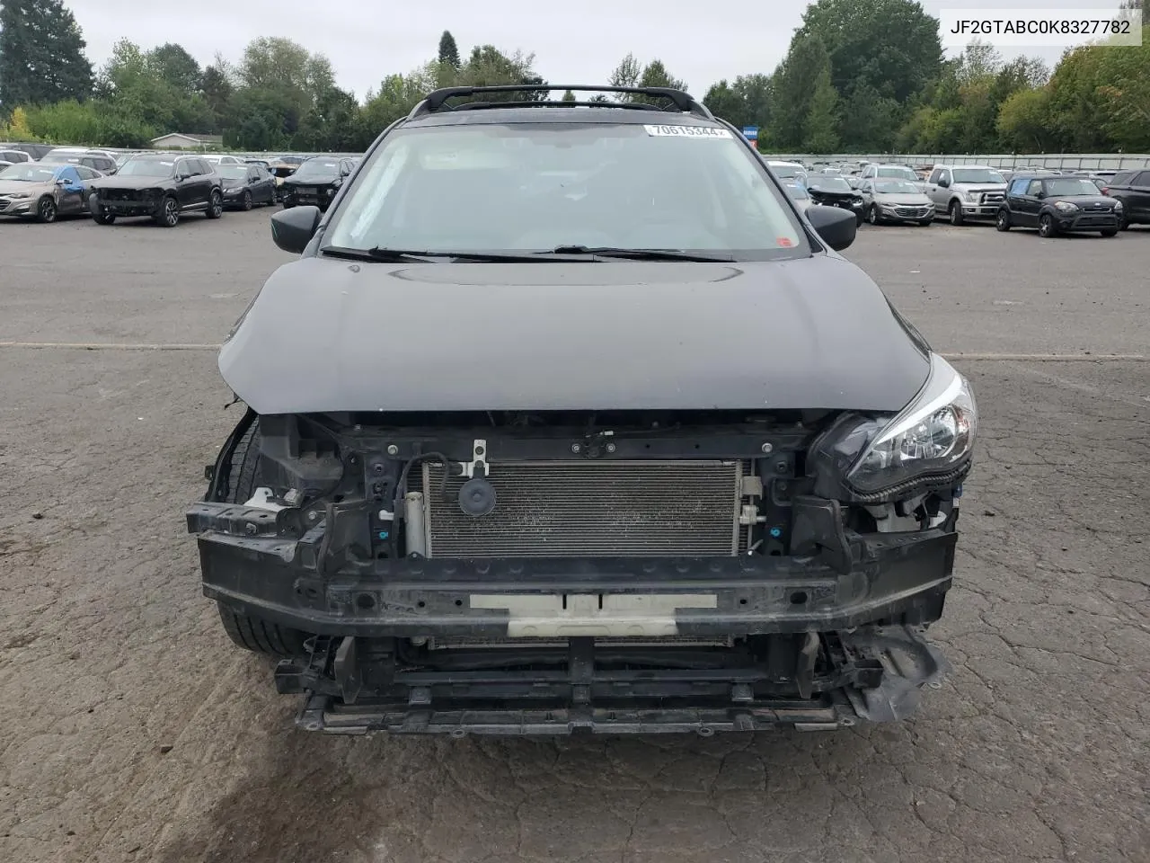 JF2GTABC0K8327782 2019 Subaru Crosstrek