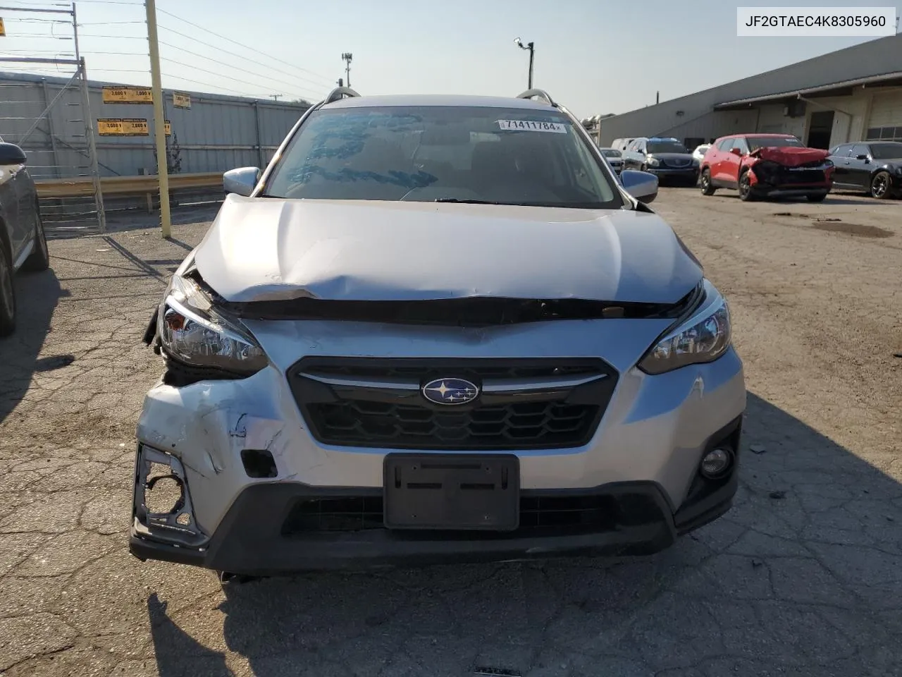 2019 Subaru Crosstrek Premium VIN: JF2GTAEC4K8305960 Lot: 71411784