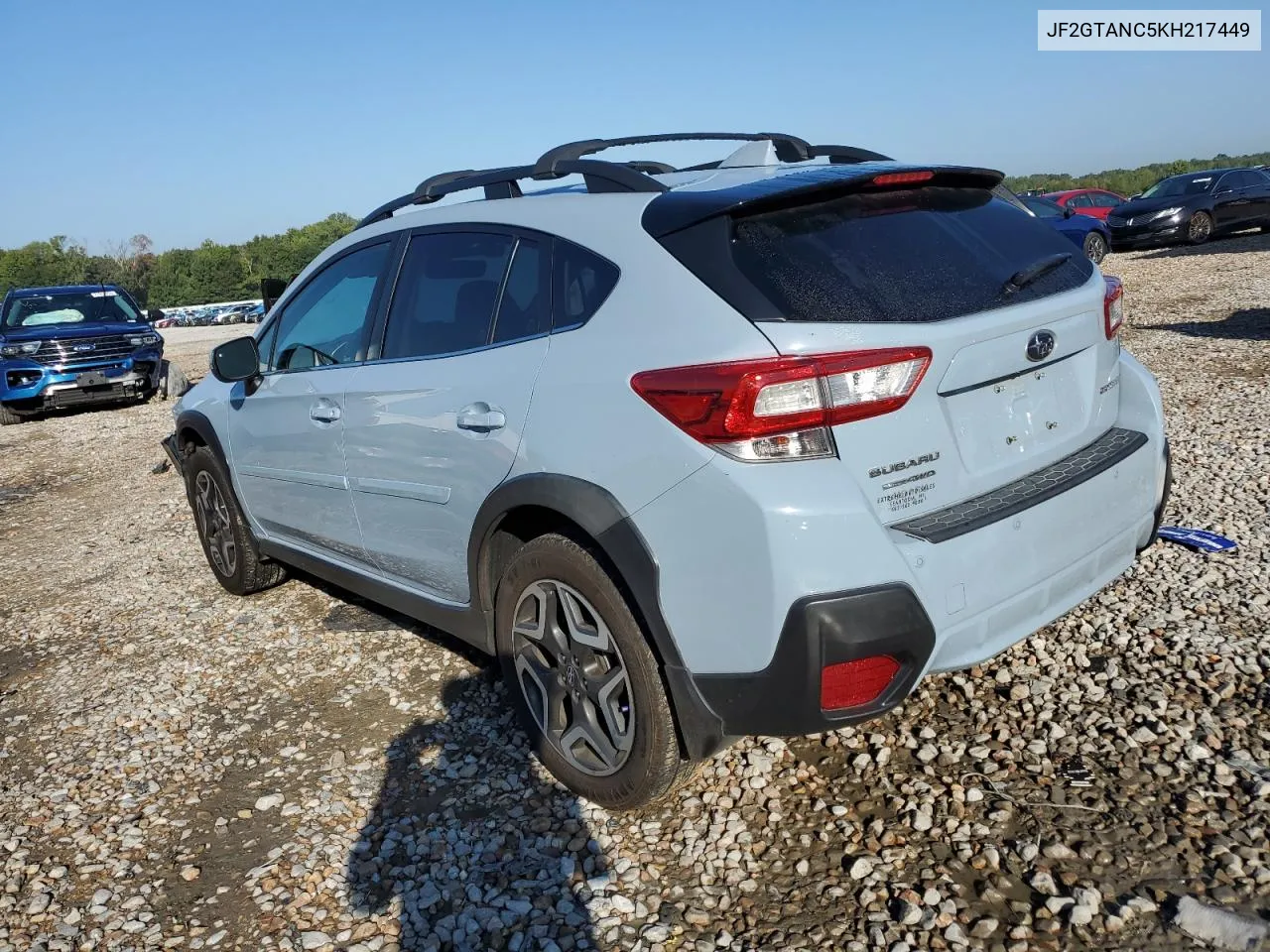 2019 Subaru Crosstrek Limited VIN: JF2GTANC5KH217449 Lot: 71603824