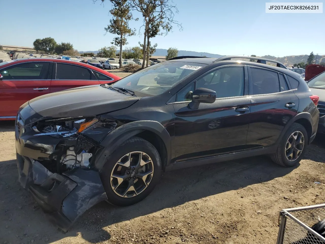 2019 Subaru Crosstrek Premium VIN: JF2GTAEC3K8266231 Lot: 71606184