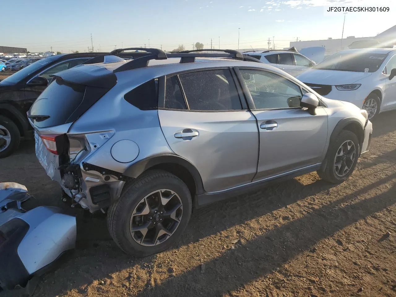 2019 Subaru Crosstrek Premium VIN: JF2GTAEC5KH301609 Lot: 71667554