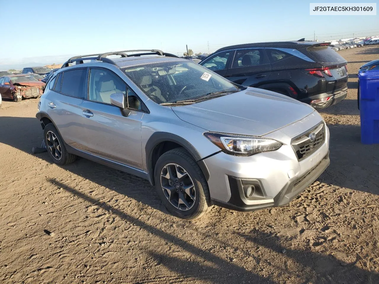 2019 Subaru Crosstrek Premium VIN: JF2GTAEC5KH301609 Lot: 71667554