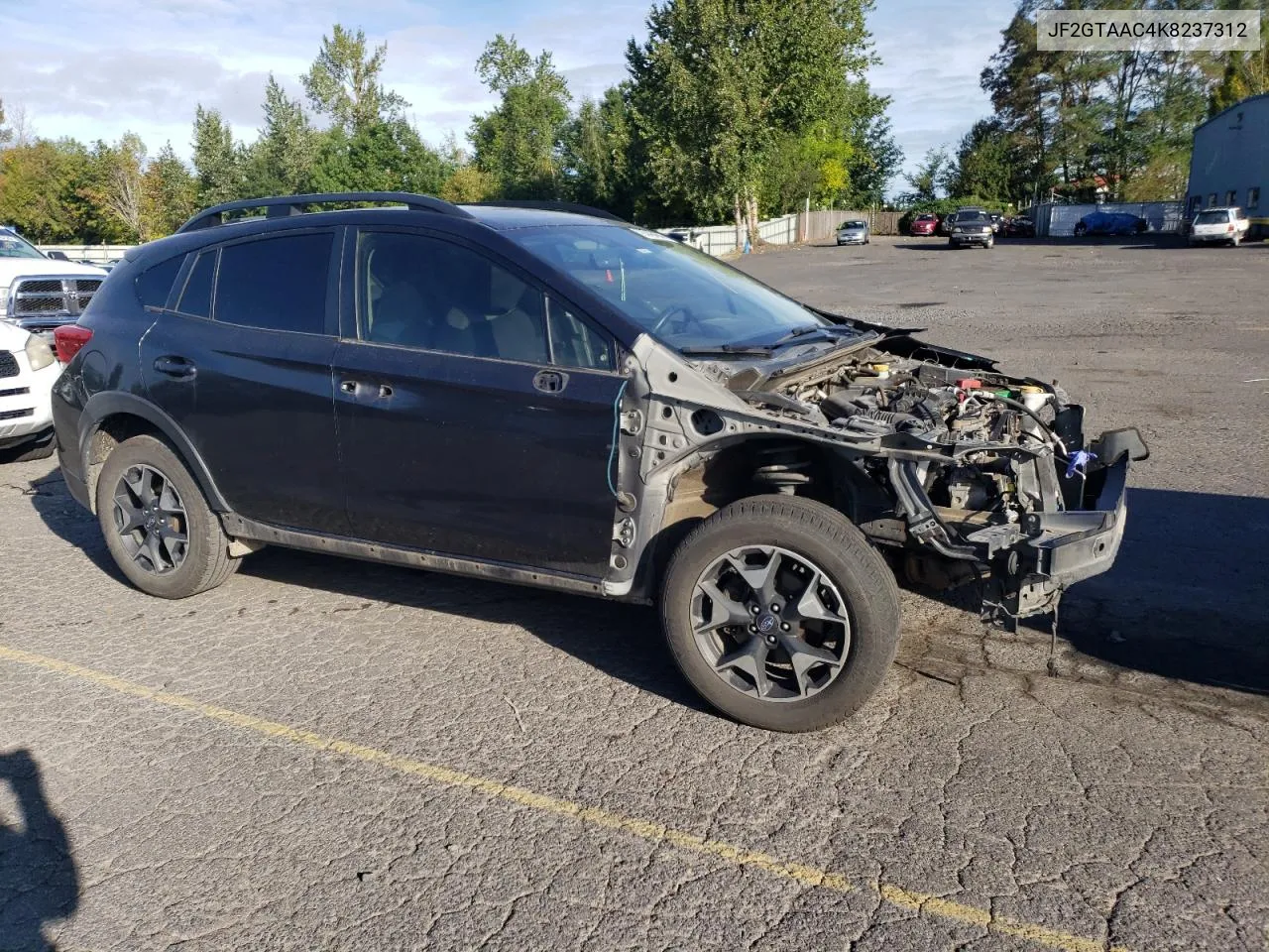 2019 Subaru Crosstrek VIN: JF2GTAAC4K8237312 Lot: 72046464