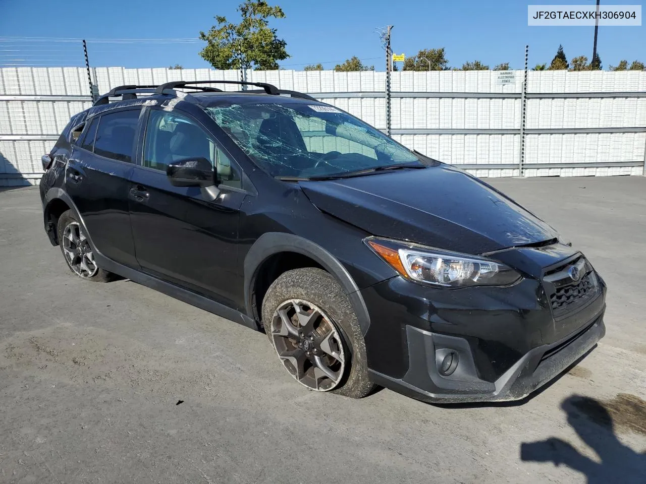 2019 Subaru Crosstrek Premium VIN: JF2GTAECXKH306904 Lot: 72206144