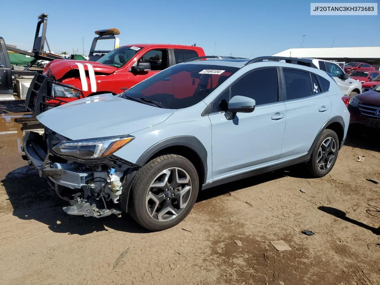 2019 Subaru Crosstrek Limited VIN: JF2GTANC3KH373683 Lot: 72464104