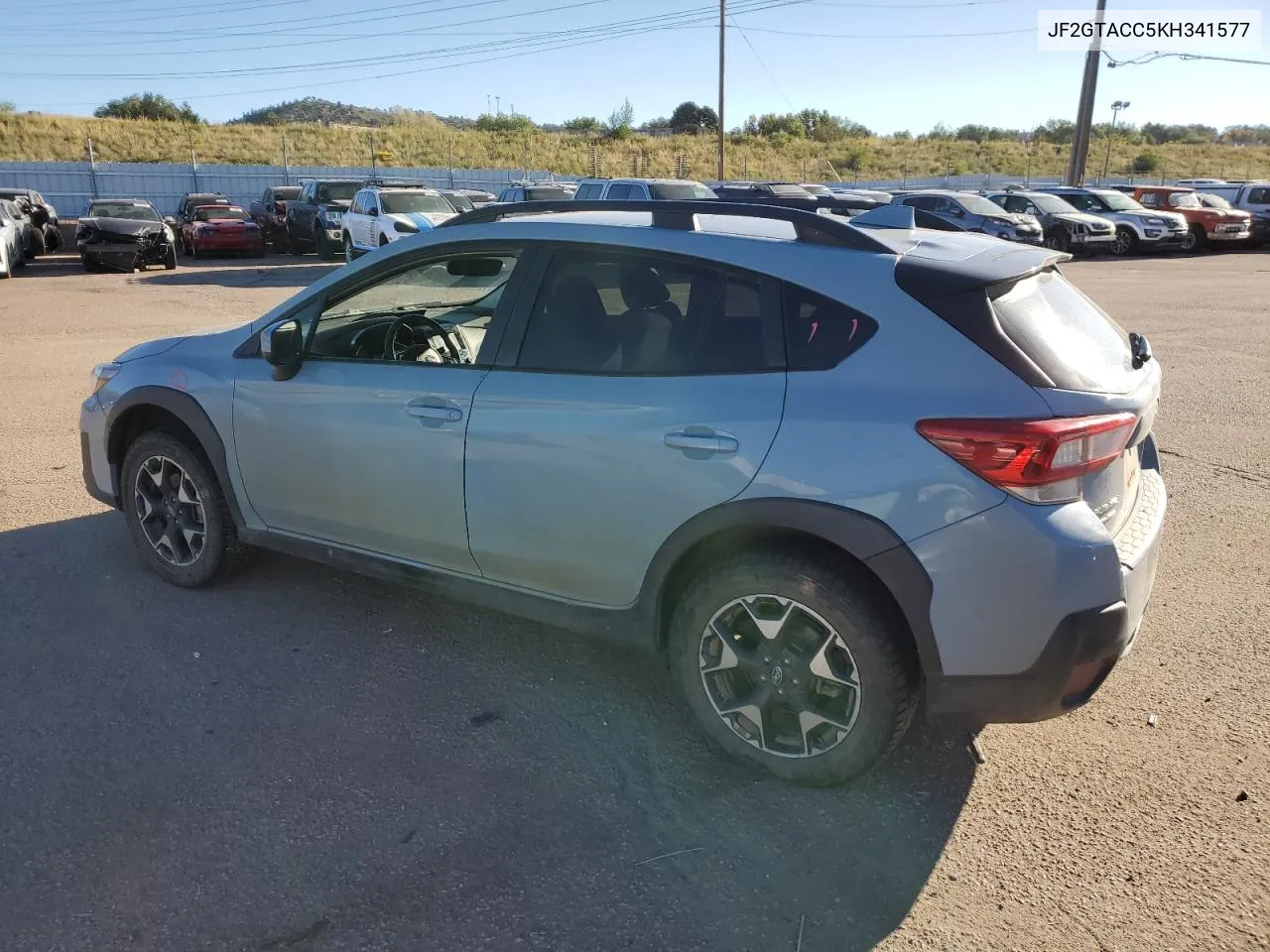 2019 Subaru Crosstrek Premium VIN: JF2GTACC5KH341577 Lot: 72778884