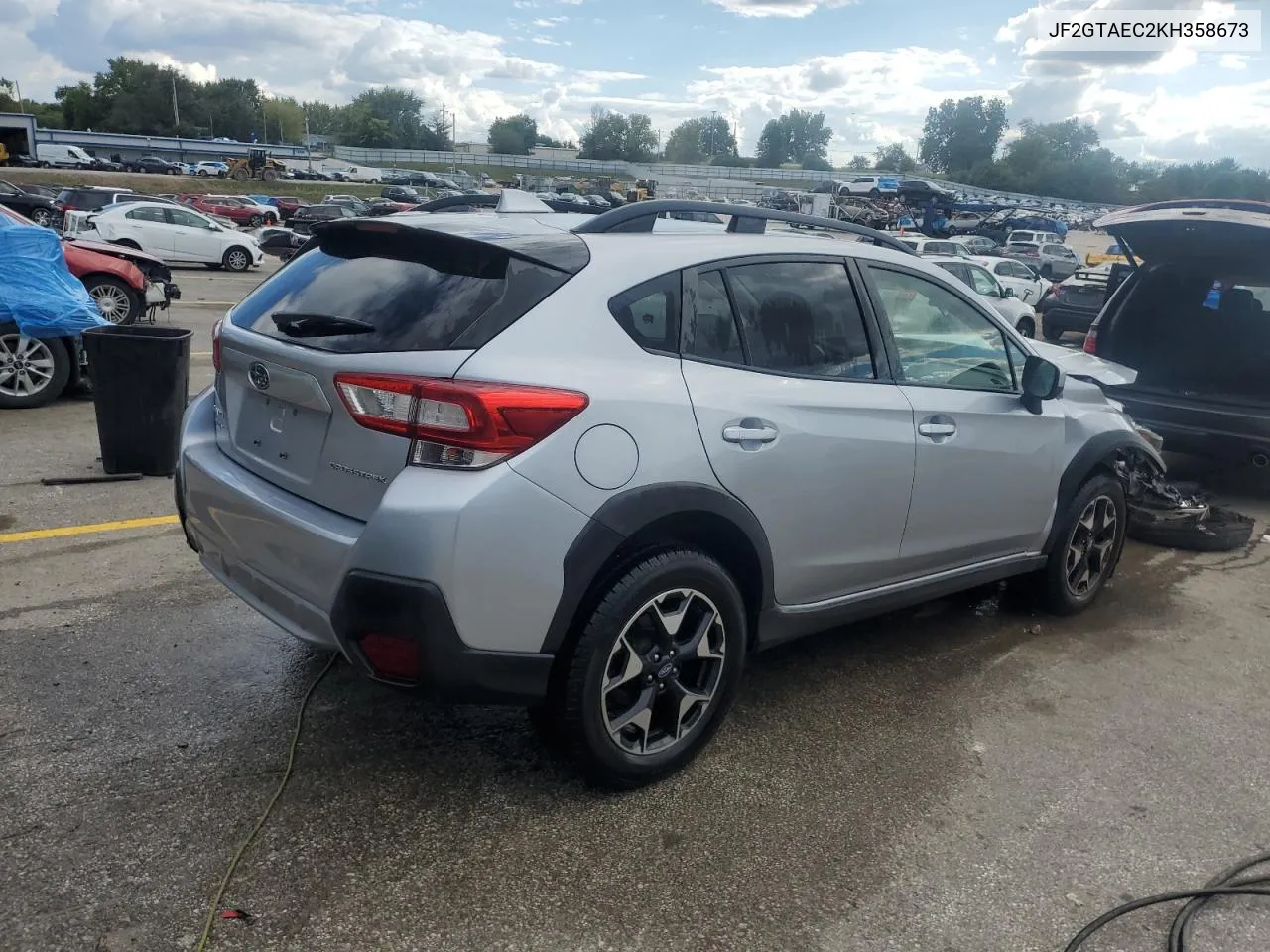 2019 Subaru Crosstrek Premium VIN: JF2GTAEC2KH358673 Lot: 73033324