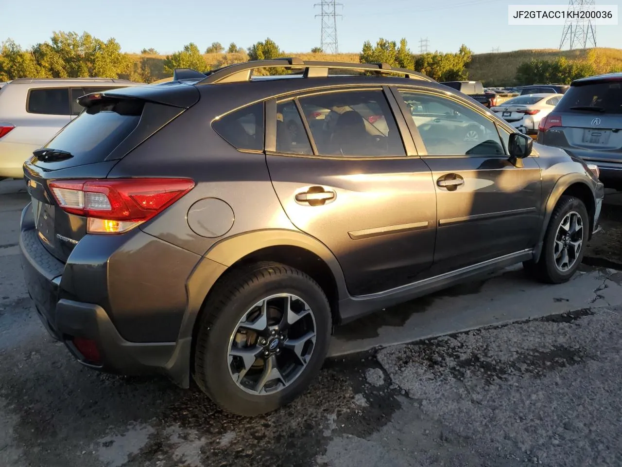 2019 Subaru Crosstrek Premium VIN: JF2GTACC1KH200036 Lot: 73105914