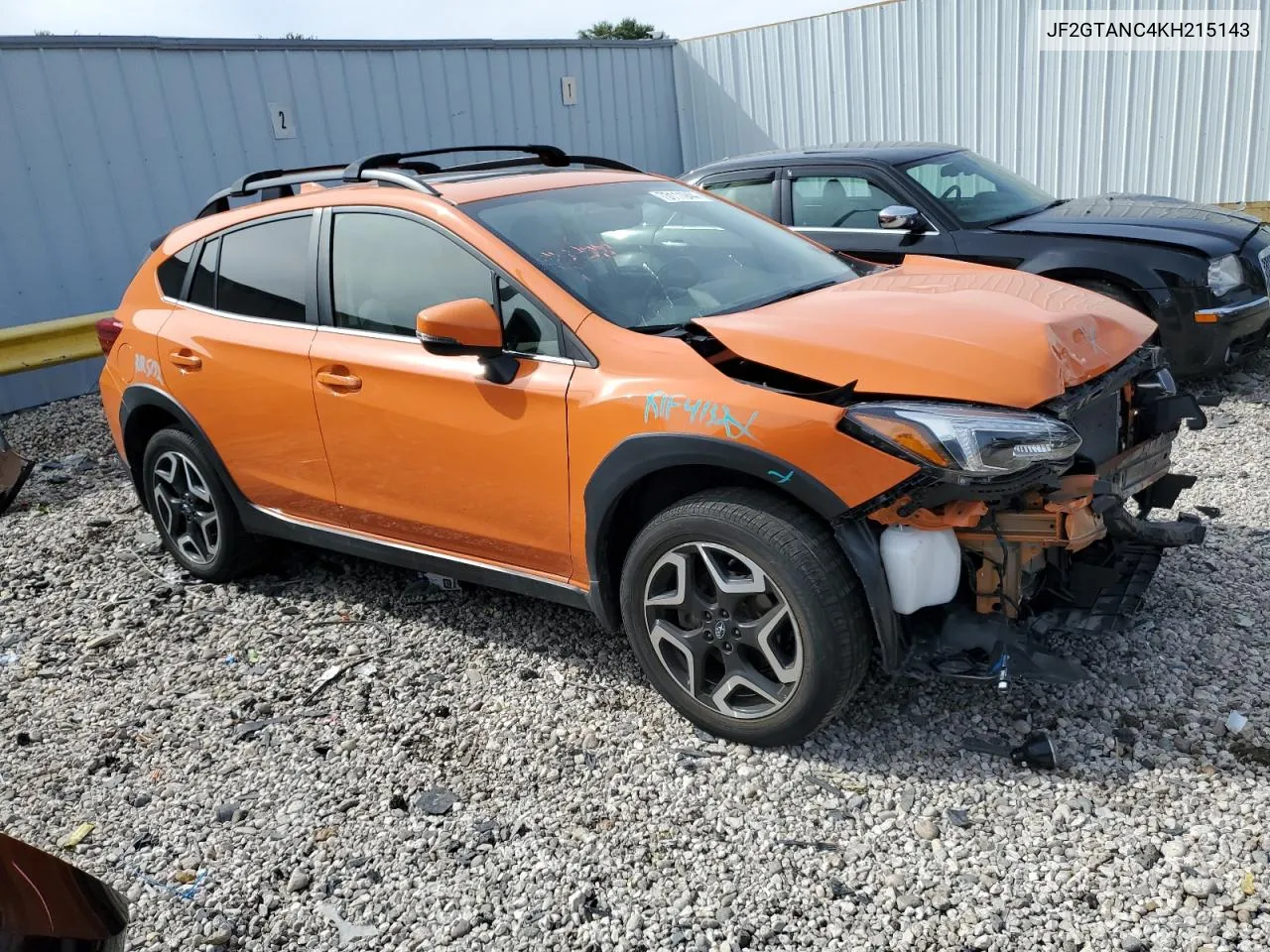 2019 Subaru Crosstrek Limited VIN: JF2GTANC4KH215143 Lot: 73111944