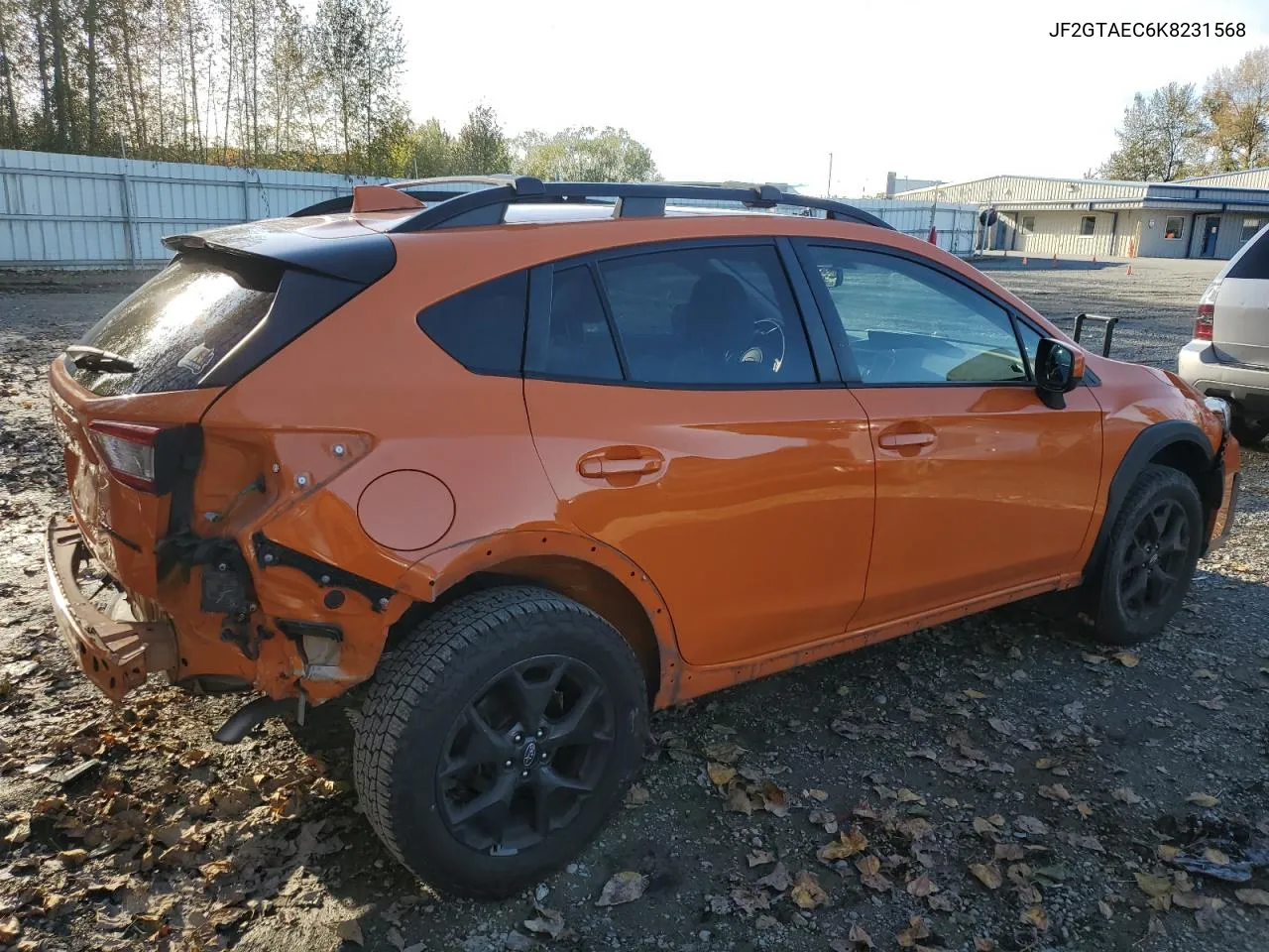 JF2GTAEC6K8231568 2019 Subaru Crosstrek Premium