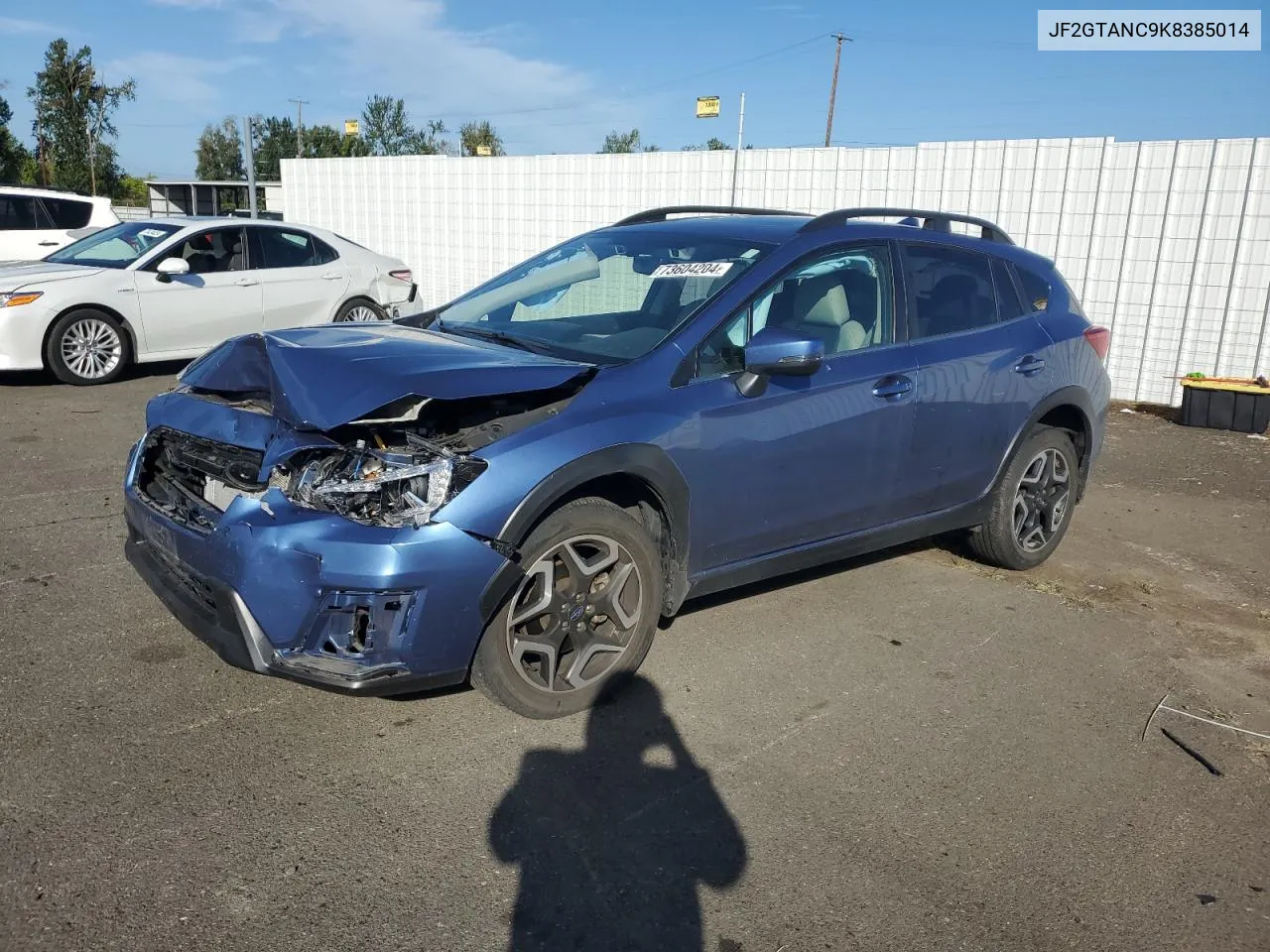 2019 Subaru Crosstrek Limited VIN: JF2GTANC9K8385014 Lot: 73604204