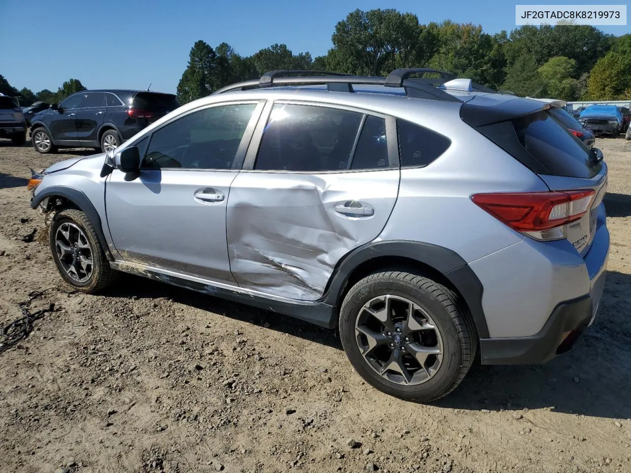 2019 Subaru Crosstrek Premium VIN: JF2GTADC8K8219973 Lot: 73723604