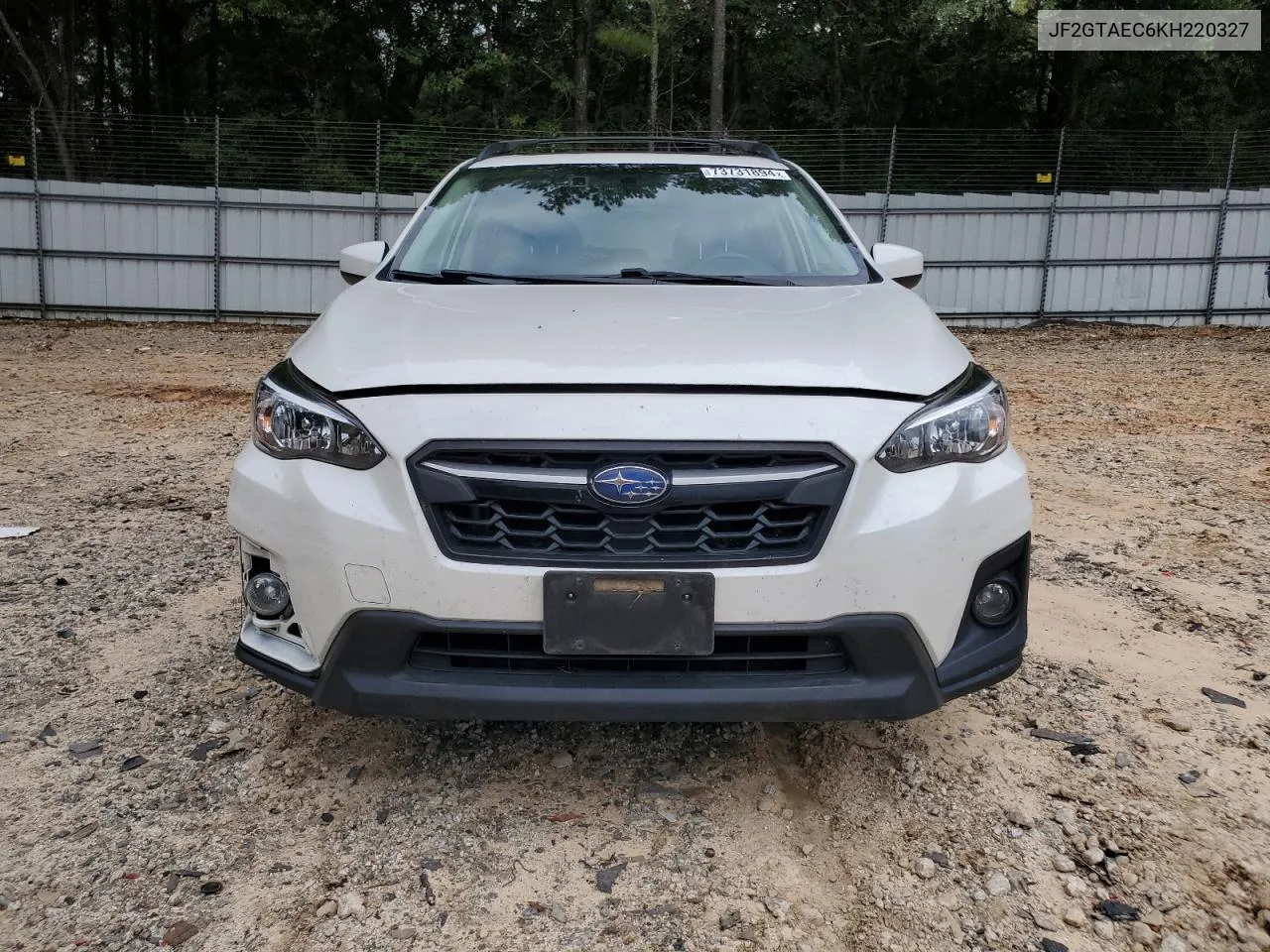 2019 Subaru Crosstrek Premium VIN: JF2GTAEC6KH220327 Lot: 73731894