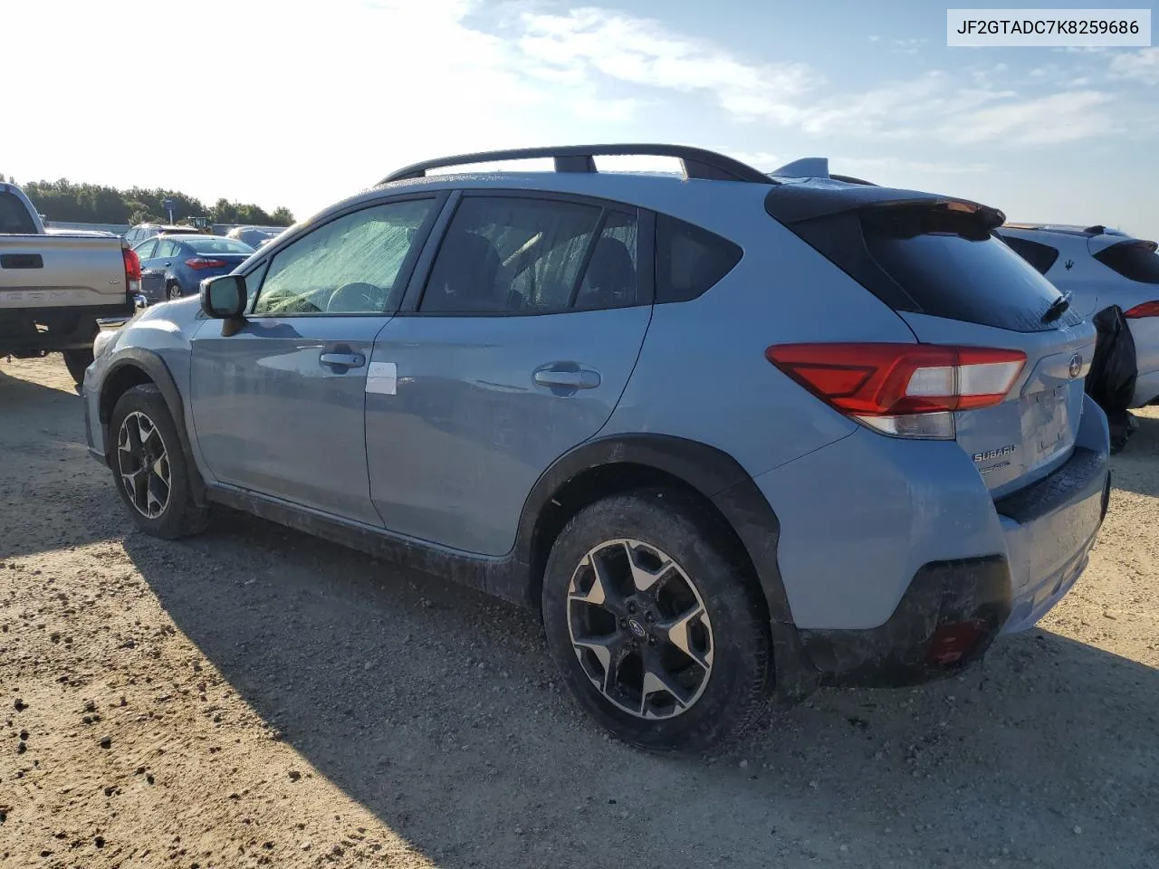 2019 Subaru Crosstrek Premium VIN: JF2GTADC7K8259686 Lot: 73856614