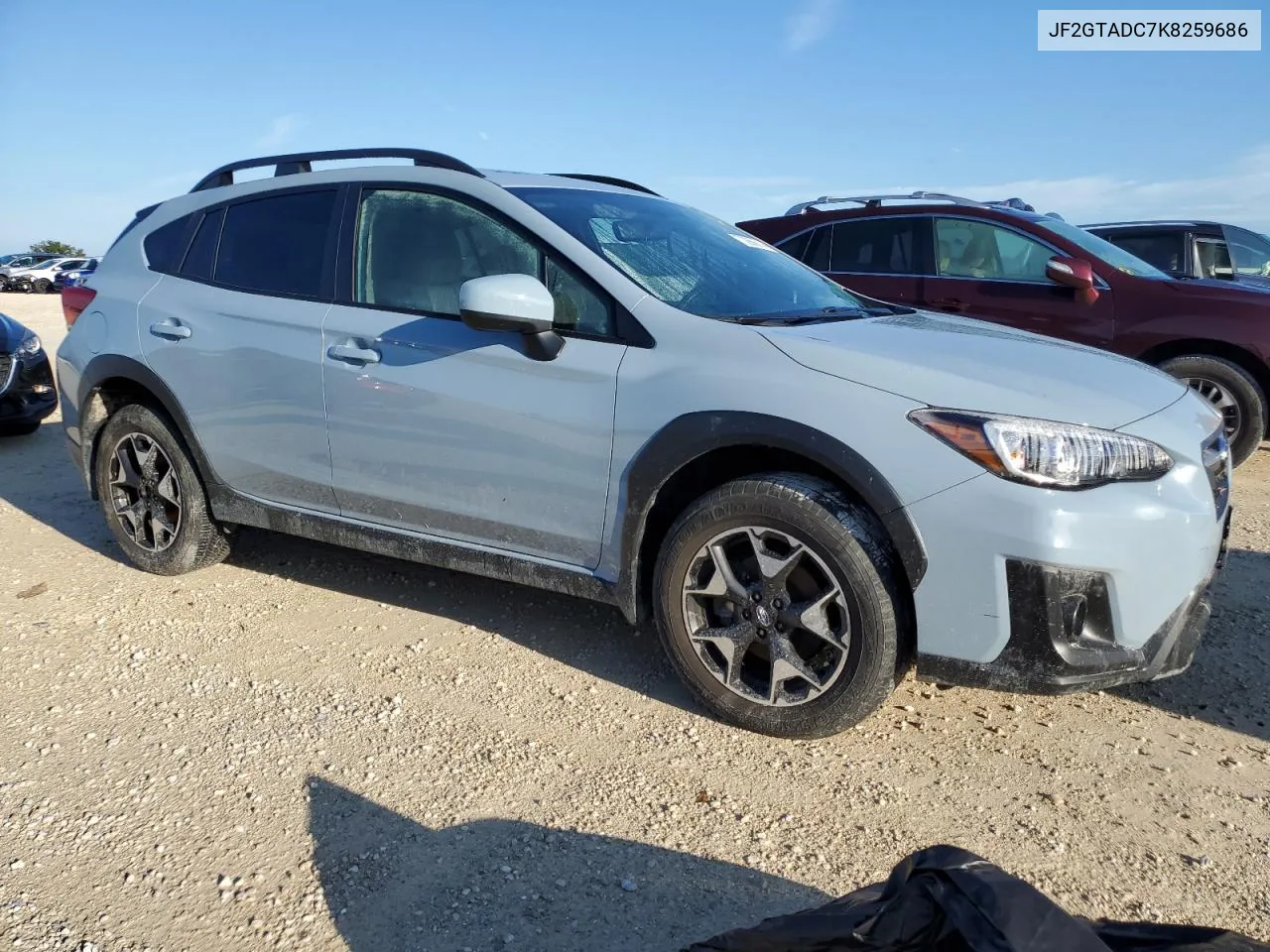 2019 Subaru Crosstrek Premium VIN: JF2GTADC7K8259686 Lot: 73856614