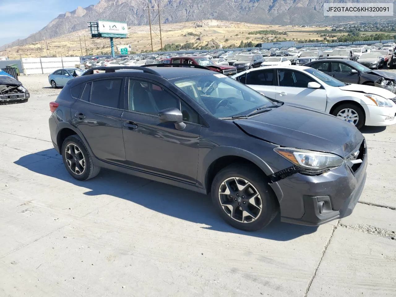 2019 Subaru Crosstrek Premium VIN: JF2GTACC6KH320091 Lot: 73948954