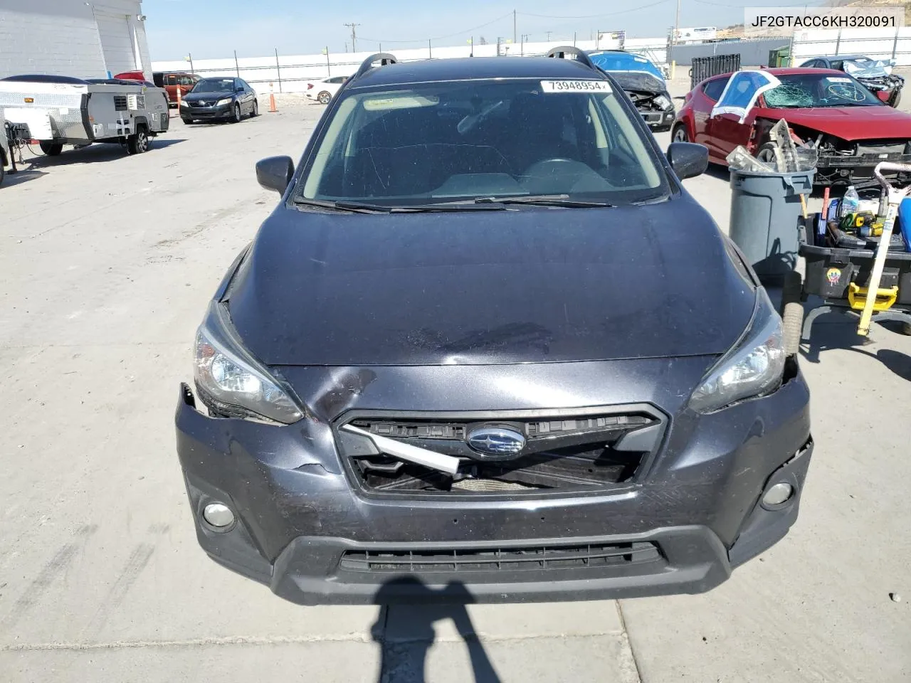 2019 Subaru Crosstrek Premium VIN: JF2GTACC6KH320091 Lot: 73948954