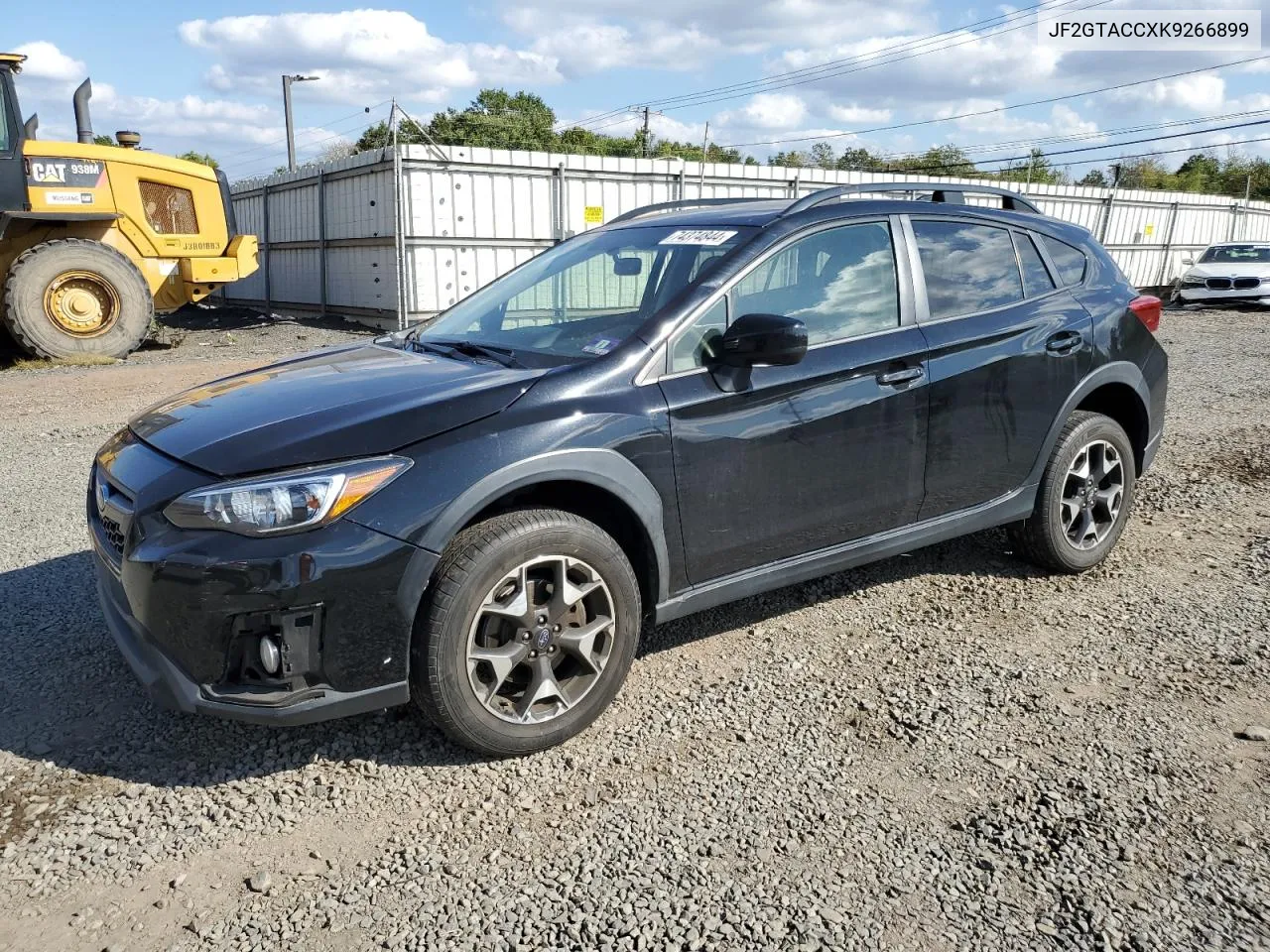 JF2GTACCXK9266899 2019 Subaru Crosstrek Premium