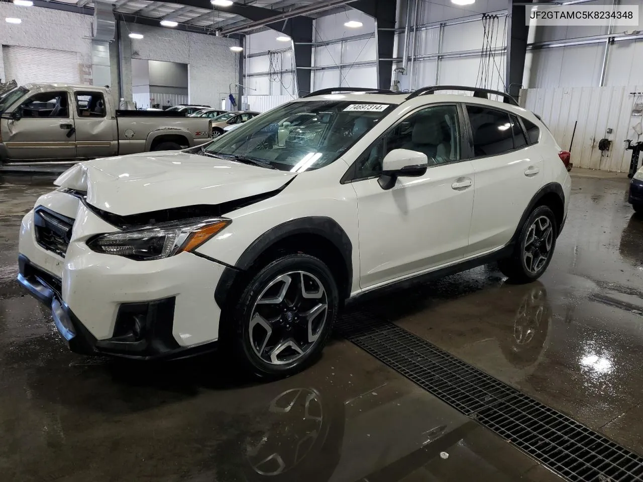 2019 Subaru Crosstrek Limited VIN: JF2GTAMC5K8234348 Lot: 74697314