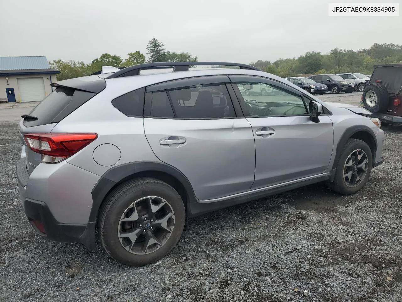 JF2GTAEC9K8334905 2019 Subaru Crosstrek Premium