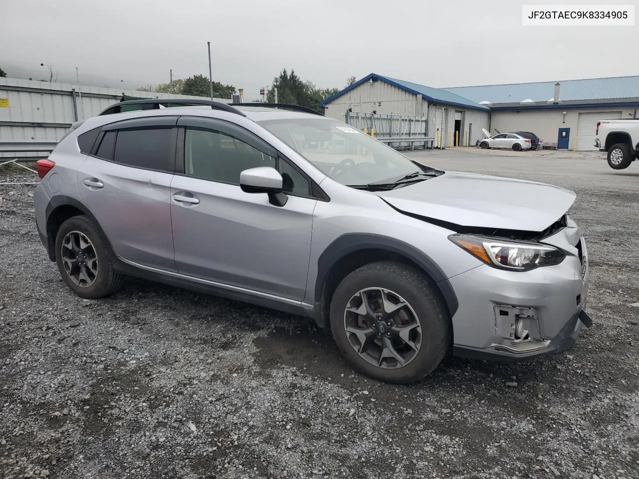 2019 Subaru Crosstrek Premium VIN: JF2GTAEC9K8334905 Lot: 74914854