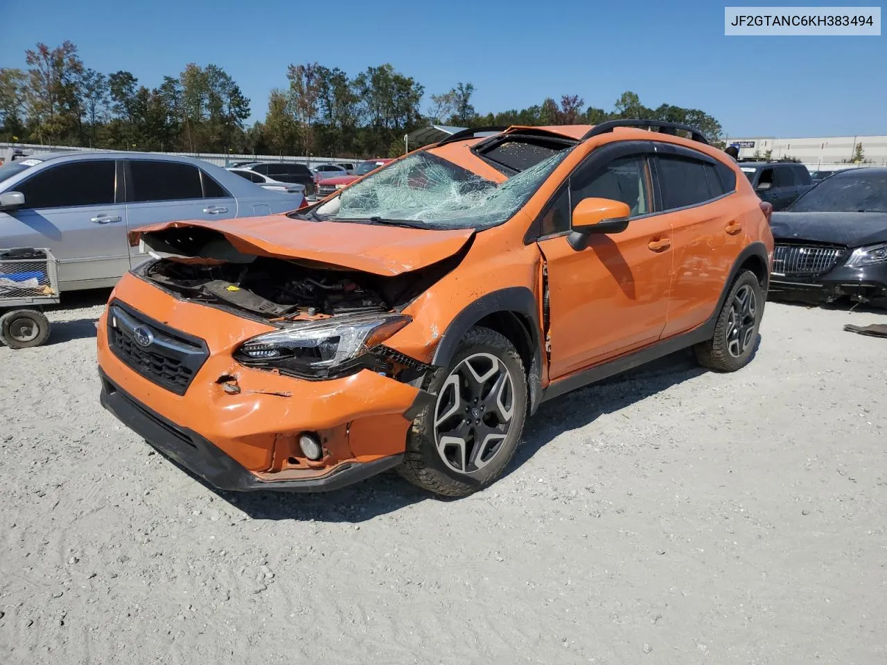 2019 Subaru Crosstrek Limited VIN: JF2GTANC6KH383494 Lot: 74919424