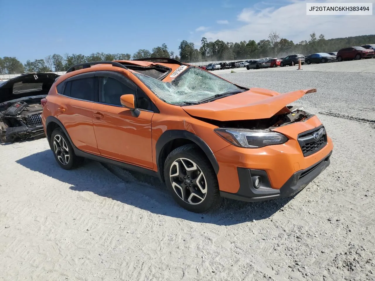 2019 Subaru Crosstrek Limited VIN: JF2GTANC6KH383494 Lot: 74919424