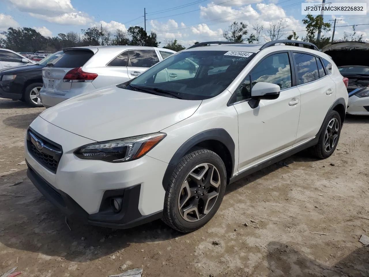 2019 Subaru Crosstrek Limited VIN: JF2GTAMC3K8226832 Lot: 75129484