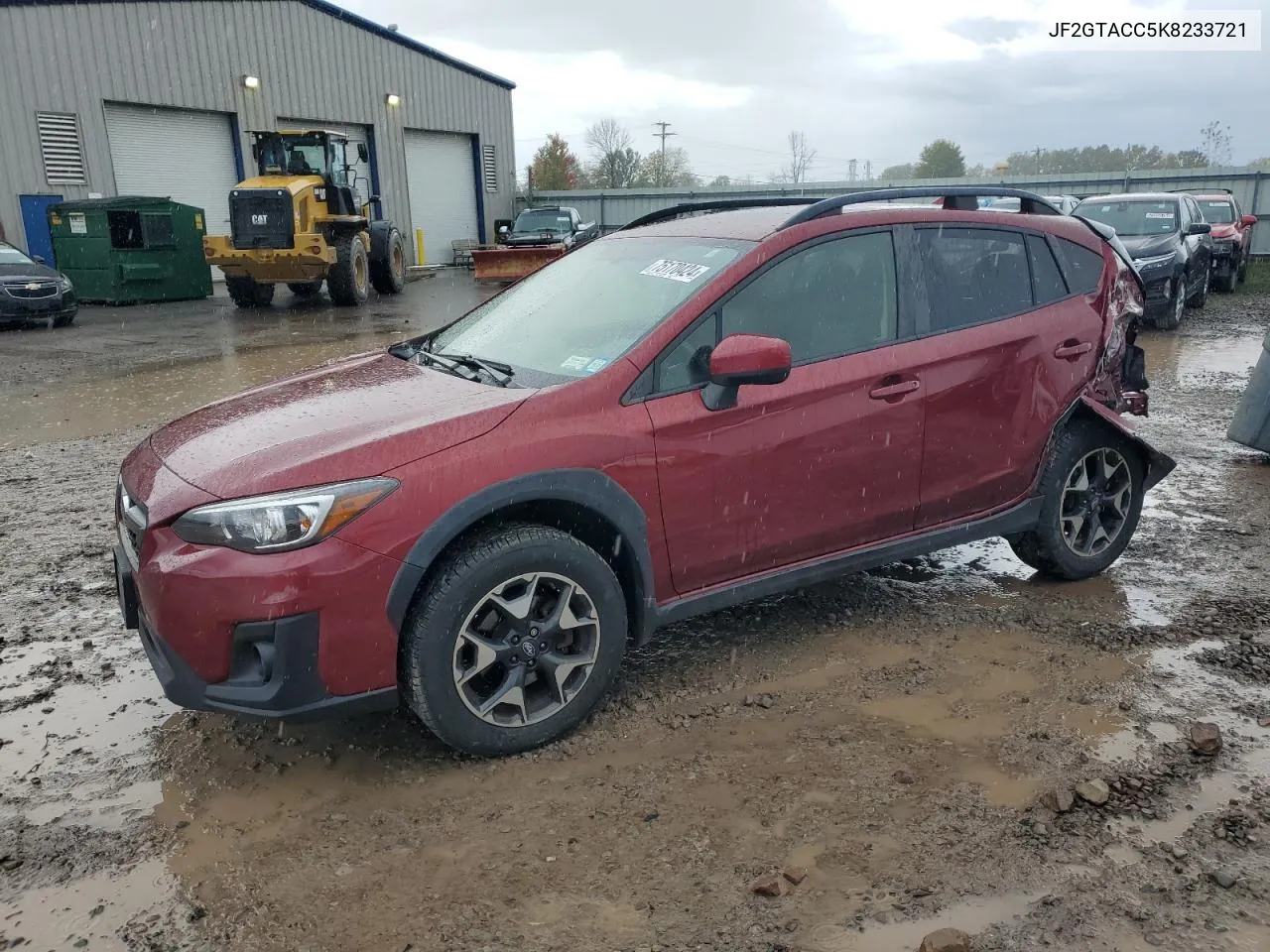 JF2GTACC5K8233721 2019 Subaru Crosstrek Premium