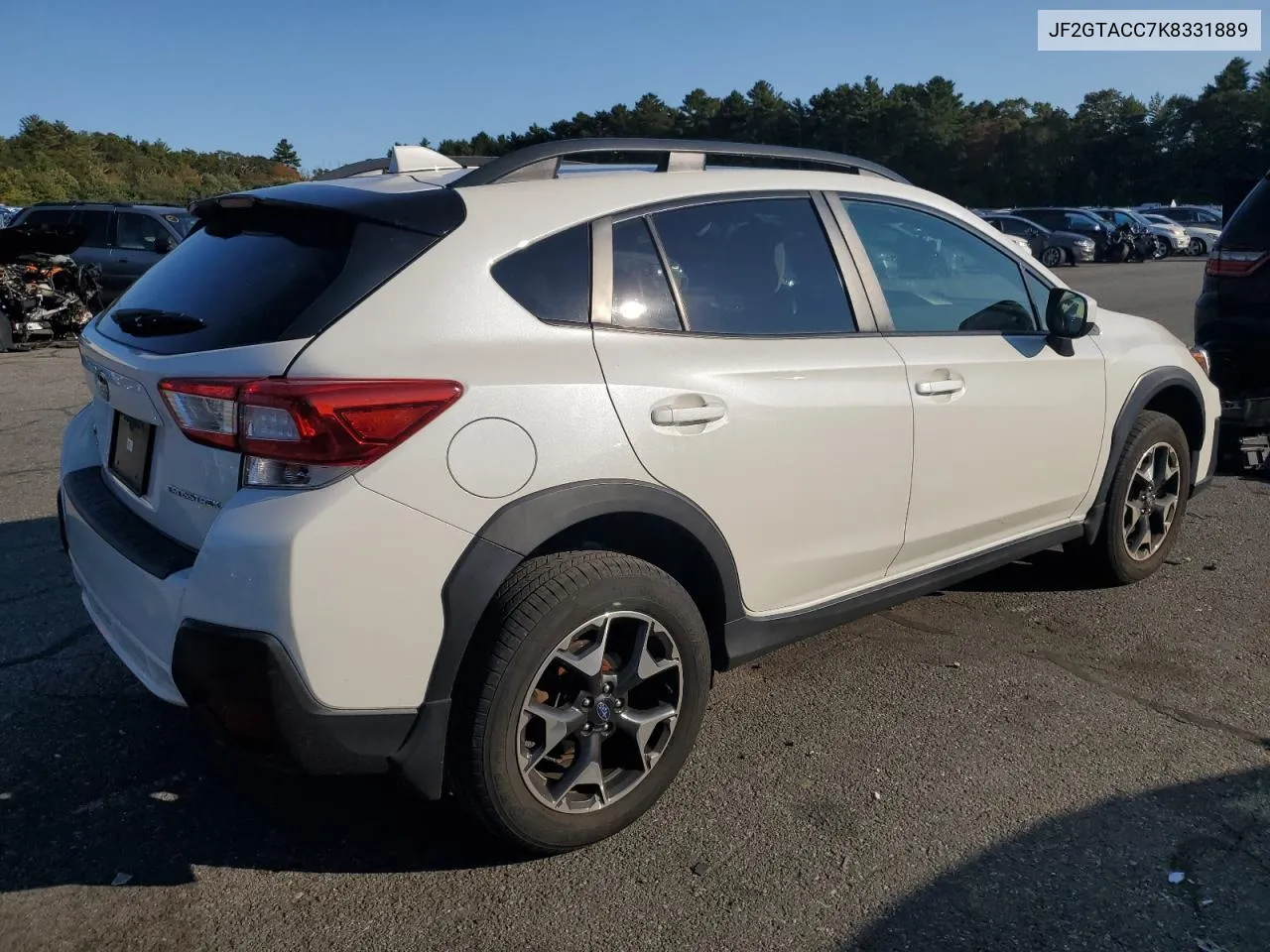 2019 Subaru Crosstrek Premium VIN: JF2GTACC7K8331889 Lot: 75395234