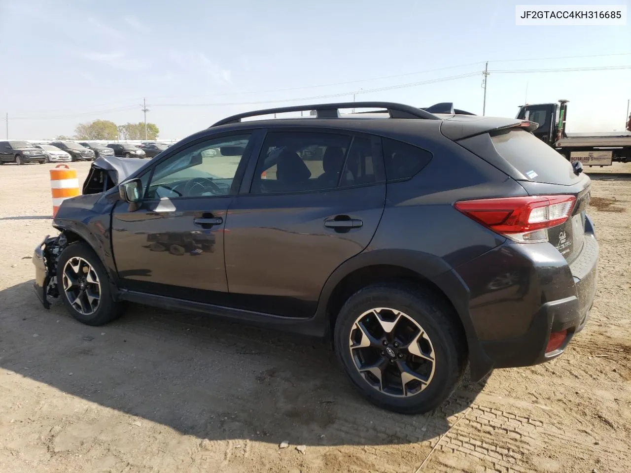 2019 Subaru Crosstrek Premium VIN: JF2GTACC4KH316685 Lot: 75447874