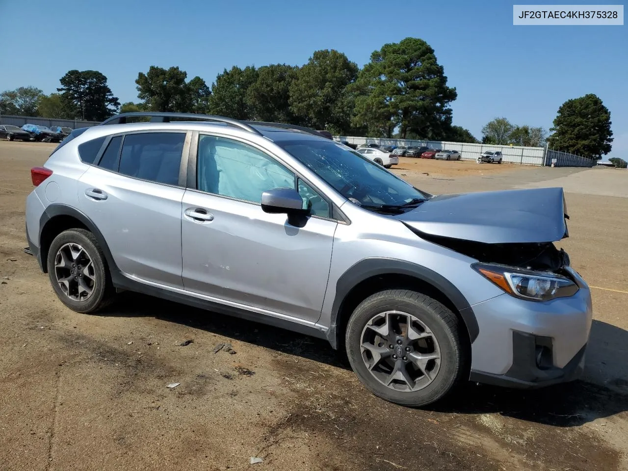 2019 Subaru Crosstrek Premium VIN: JF2GTAEC4KH375328 Lot: 75747724