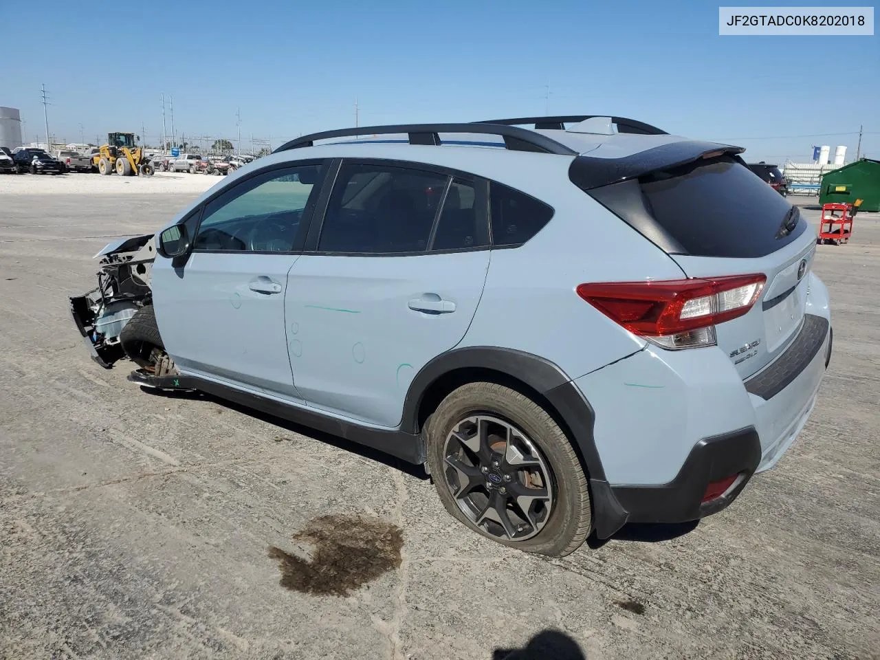 JF2GTADC0K8202018 2019 Subaru Crosstrek Premium