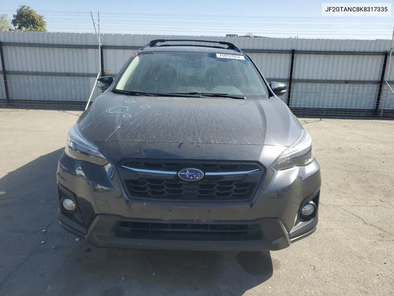 2019 Subaru Crosstrek Limited VIN: JF2GTANC8K8317335 Lot: 76092664