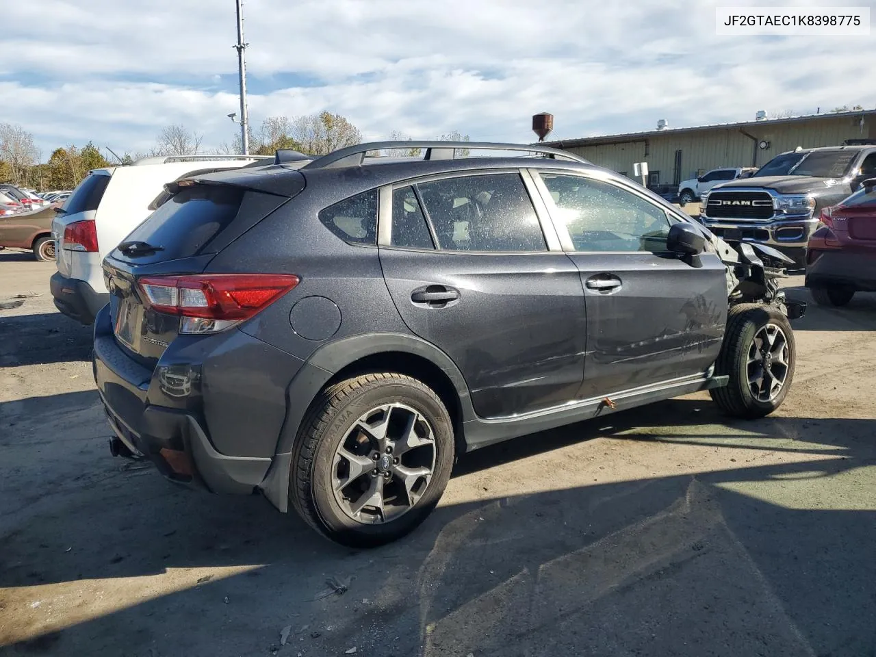 2019 Subaru Crosstrek Premium VIN: JF2GTAEC1K8398775 Lot: 76133834