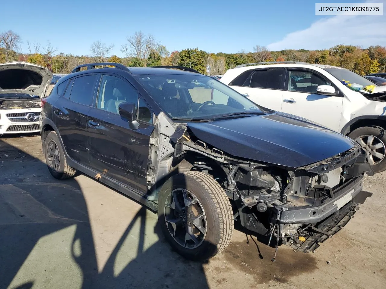 2019 Subaru Crosstrek Premium VIN: JF2GTAEC1K8398775 Lot: 76133834