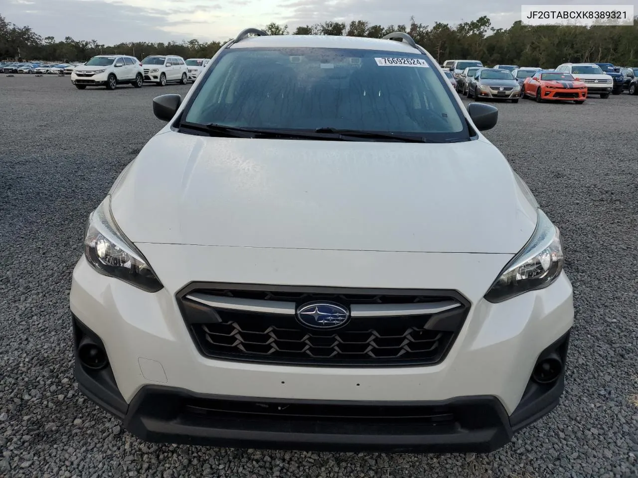 2019 Subaru Crosstrek VIN: JF2GTABCXK8389321 Lot: 76692624