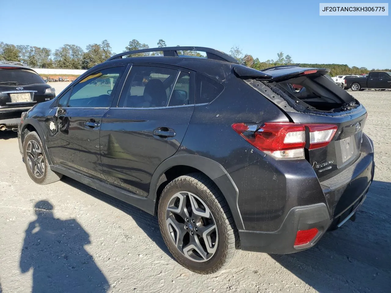 2019 Subaru Crosstrek Limited VIN: JF2GTANC3KH306775 Lot: 76896824