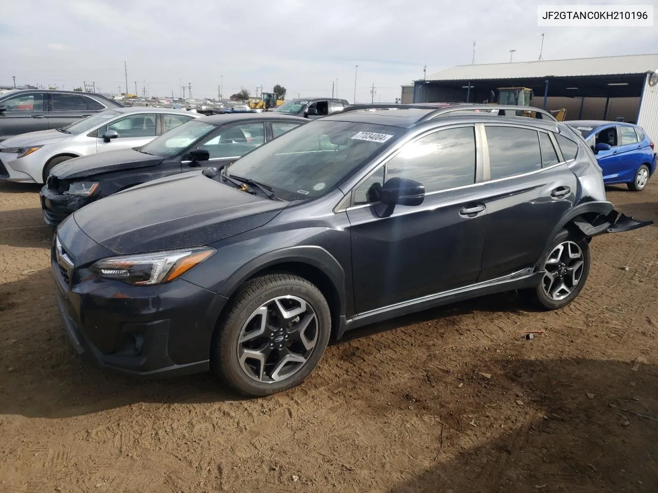 2019 Subaru Crosstrek Limited VIN: JF2GTANC0KH210196 Lot: 77034004