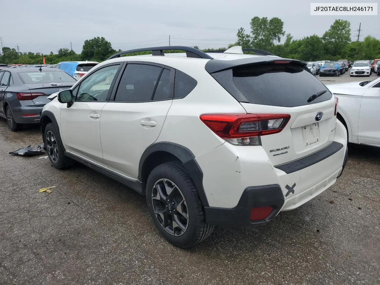 2020 Subaru Crosstrek Premium VIN: JF2GTAEC8LH246171 Lot: 54431904