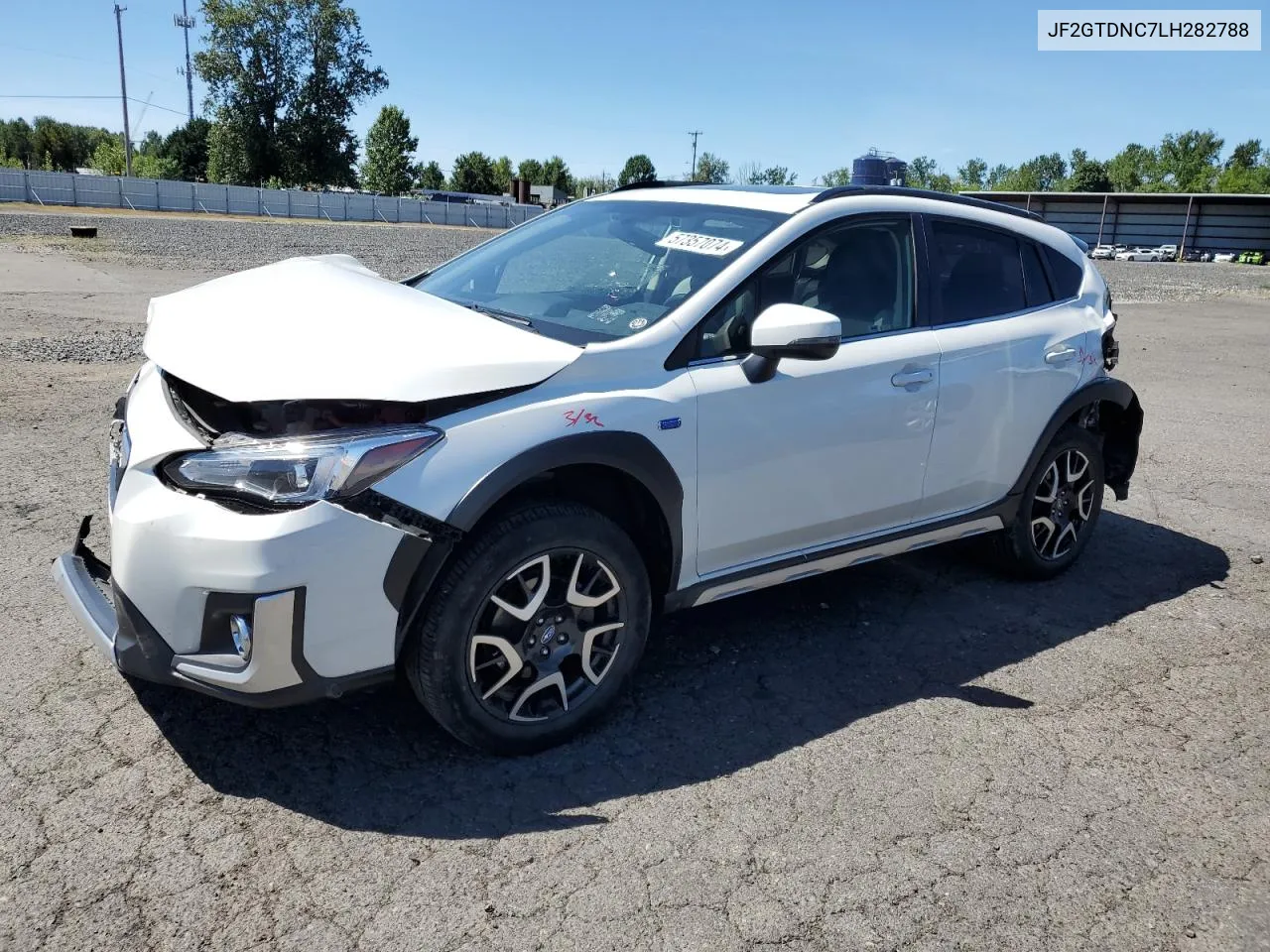 2020 Subaru Crosstrek Limited VIN: JF2GTDNC7LH282788 Lot: 57357074