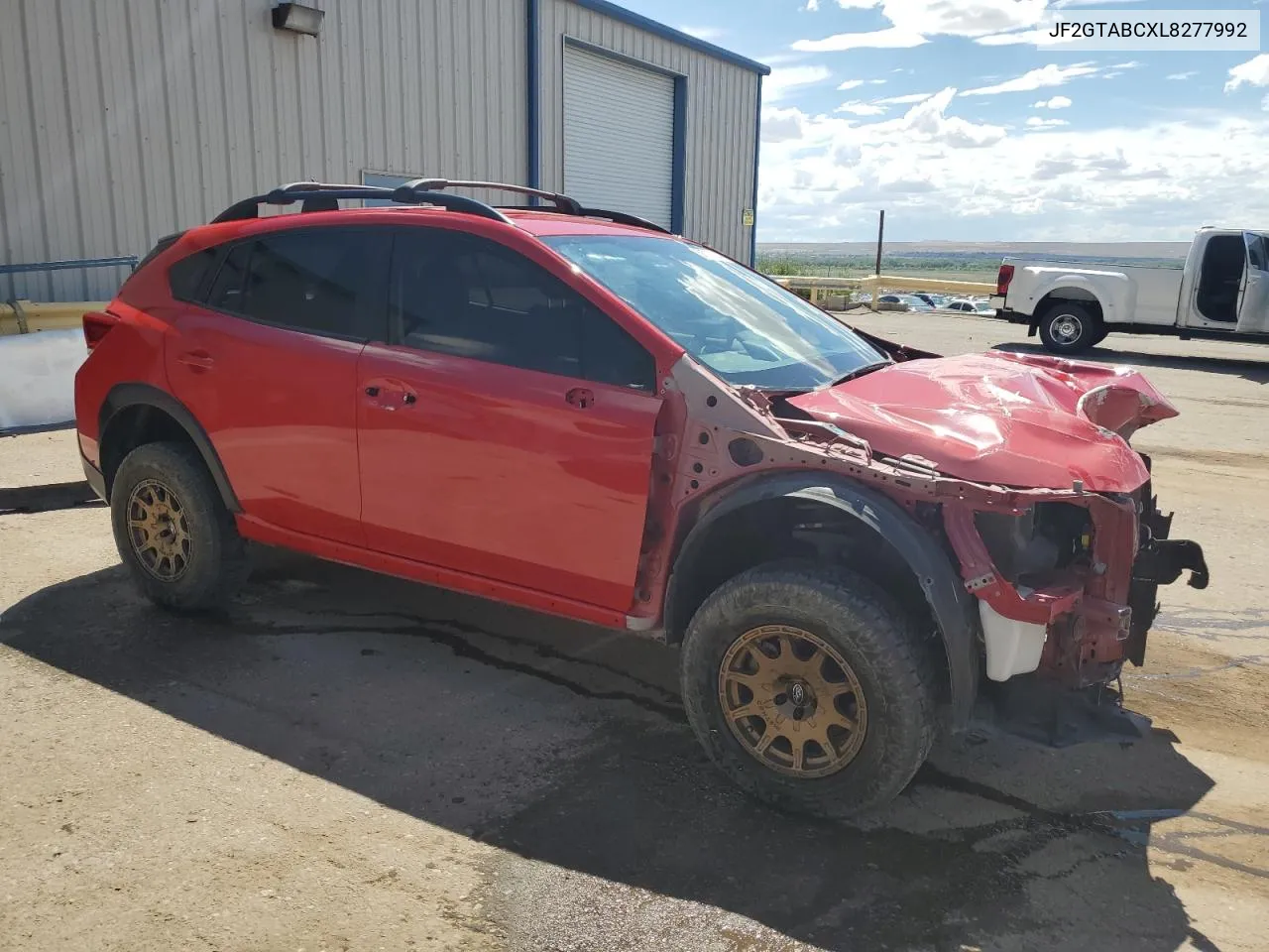 2020 Subaru Crosstrek VIN: JF2GTABCXL8277992 Lot: 58733784