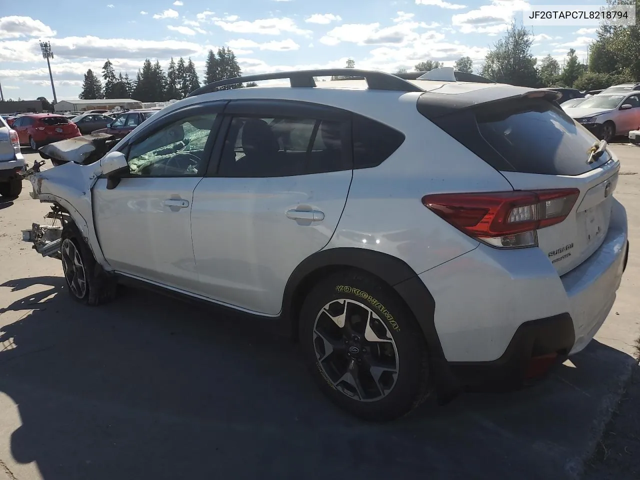 2020 Subaru Crosstrek Premium VIN: JF2GTAPC7L8218794 Lot: 61703434