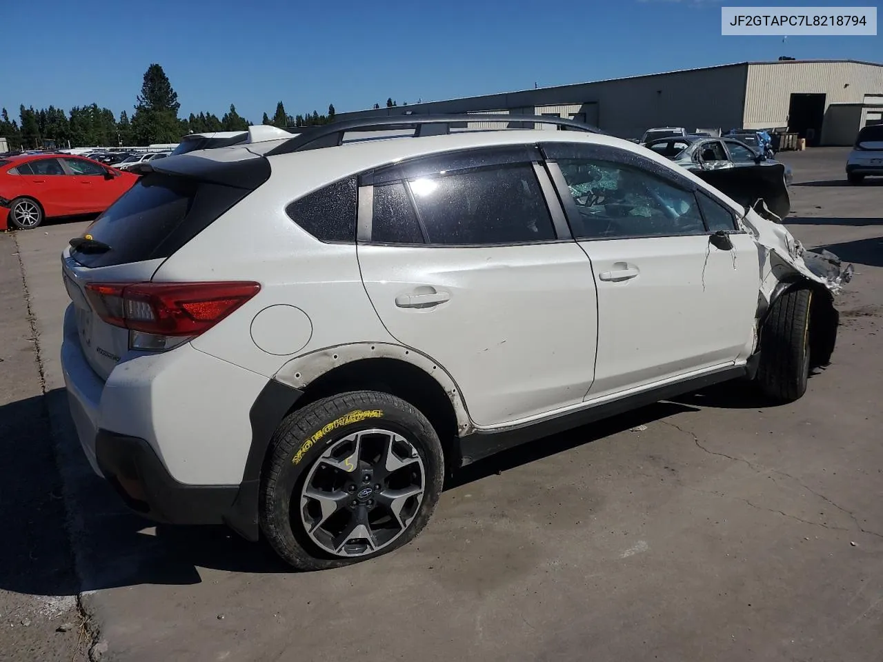 2020 Subaru Crosstrek Premium VIN: JF2GTAPC7L8218794 Lot: 61703434